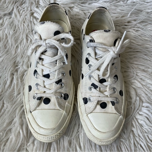 Converse x Comme Des Garcons Play Chuck 70 OX Low Top Sneakers Unisex W 7 M 5 - Picture 7 of 12